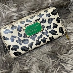 MARC BY MARC JACOBS Leather Wallet Leopard